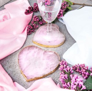 Crystal home decor ideas- coasters