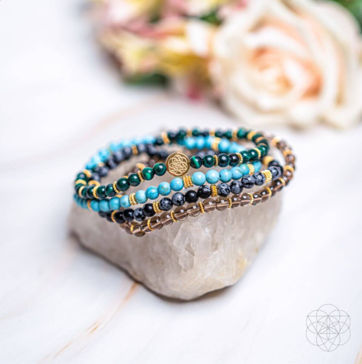 Crystal healing bracelets - Turquoise
